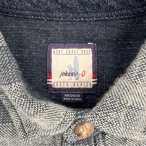 Johnnie-O Teton Indigo Shirt Jacket - Picture 5 of 5